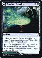 Caldeirão Pestilento // Surto Restaurador — Strixhaven: School of Mages Promos 154s