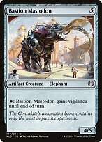 Mastodonte do Bastião — Kaladesh 197