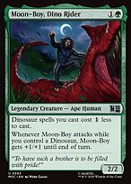 Moon-Boy, Dino Rider — Marvel Super Heroes Commander 563