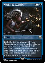 Augúrio de Aminatou — Commander Masters 479