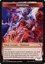 Elemental — Innistrad: Midnight Hunt Tokens 7