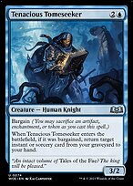 Busca-tomos Tenaz — Wilds of Eldraine 74