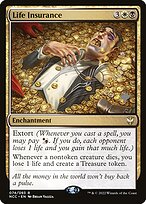 Seguro de Vida — New Capenna Commander Promos 74p