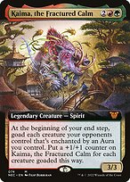 Kaima, a Calma Fraturada — Neon Dynasty Commander 74