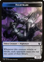 Nightmare — Theros Beyond Death Tokens 12