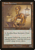 Secretário de Bronze — Urza's Destiny 128