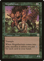 Megatério — Mercadian Masques 259