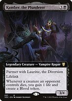 Kamber, a Saqueadora — Crimson Vow Commander 57