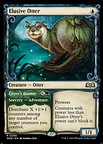 Lontra Esquiva // Dádiva do Bosque — Wilds of Eldraine 289