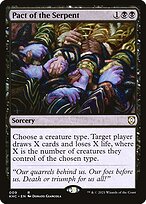 Pacto da Serpente — Kaldheim Commander 9