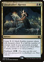 Colheita da Invocadora de Carniçais — Innistrad: Midnight Hunt Promos 225p