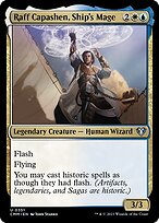Raff Capasheno, Mago de Bordo — Commander Masters 351