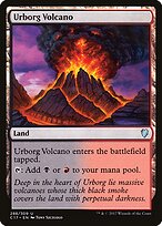 Vulcão de Urborg — Commander 2017 288