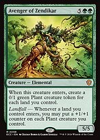 Vingador de Zendikar — Lorwyn Eclipsed Commander 98
