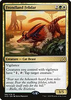 Felidar de Frondelândia — Ikoria: Lair of Behemoths Promos 186p