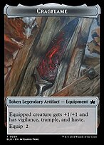 Cragflame — Bloomburrow Tokens 26