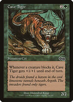Tigre da Caverna — Urza's Saga 241