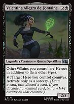 Valentina Allegra de Fontaine — Marvel Super Heroes Commander 671