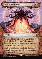 Soul Immolation — Lorwyn Eclipsed 321