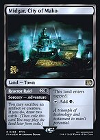 Midgar, City of Mako // Reactor Raid — Final Fantasy Promos 286s