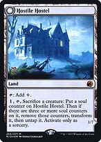 Hospedaria Hostil // Estalagem Errante — Innistrad: Midnight Hunt Promos 264s
