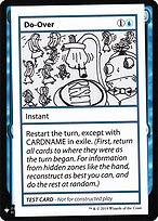 Do-Over — Mystery Booster Playtest Cards 2019 20