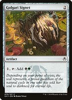 Sinete Golgari — GRN Guild Kit 73