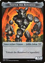 Tuktuk the Returned — Double Masters Tokens 28
