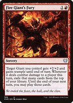 Fúria do Gigante de Fogo — Kaldheim 389