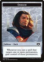 Dack Fayden Emblem — Mythic Edition Tokens R2