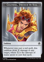 Chandra, Dressed to Kill Emblem — Innistrad Remastered Tokens 24