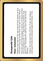 Stroopwafel Cafe — Black Lotus Unknown Planechase PLA022