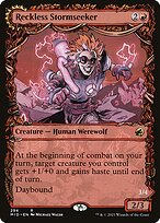 Buscadora de Tempestades Temerária // Esquartejadora Tempestuosa — Innistrad: Midnight Hunt 294