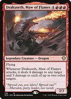 Drakuseth, Gorja das Chamas — Starter Commander Decks 138