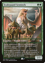 Sentinelas da Guarda Escamada — Dragons of Tarkir Promos 201