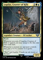 Legolas, Contador de Abates