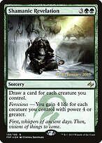 Revelação Xamânica — Fate Reforged Promos 138s