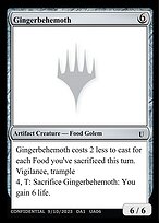 Gingerbehemoth — Unknown Event UA06a