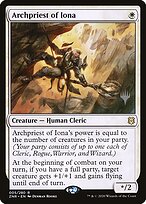 Arquissacerdote de Iona — Zendikar Rising Promos 5p