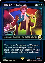 The Sixth Doctor — Doctor Who 557z