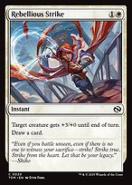 Rebellious Strike — Tarkir: Dragonstorm 20