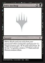 Delve too Deep — Unknown Event UB11