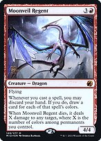 Regente do Véu Lunar — Innistrad: Midnight Hunt Promos 149s