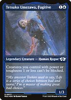 Tetsuko Umezawa, Fugitiva — Multiverse Legends 77