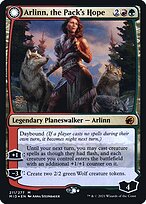 Arlinn, a Esperança da Matilha // Arlinn, a Fúria da Lua — Innistrad: Midnight Hunt Promos 211s