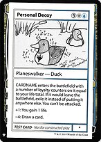 Personal Decoy — Mystery Booster Playtest Cards 2019 96
