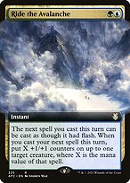 Cavalgar a Avalanche — Forgotten Realms Commander 325