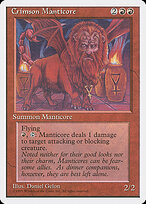 Mantícora Escarlate — Fourth Edition 183