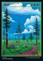 Floresta — Secret Lair Drop 1472