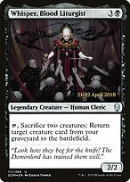 Sussurro, Liturgista do Sangue — Dominaria Promos 111s